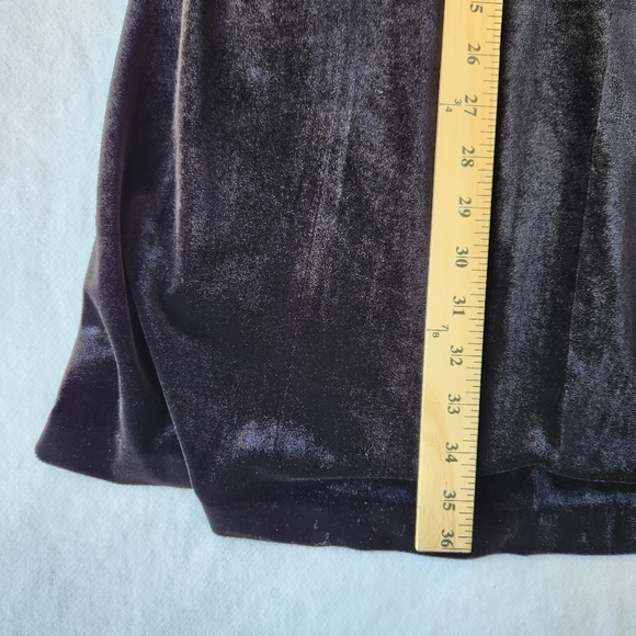 Betsey Johnson Whimsigoth Black Velvet Trapeze Swing Dress Sexy Party New Size 8 - Picture 16 of 16